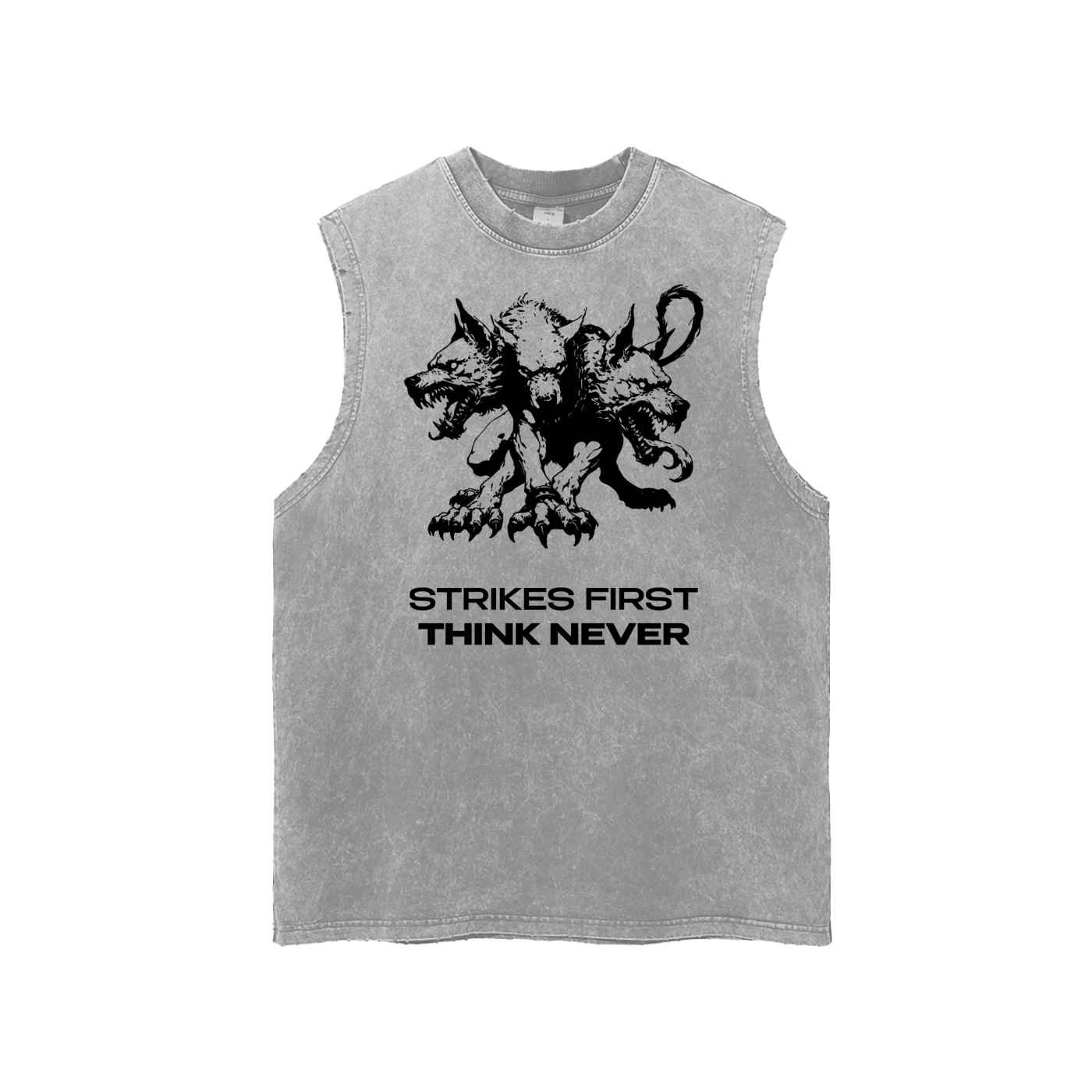 Strike First Think Never Tank Top