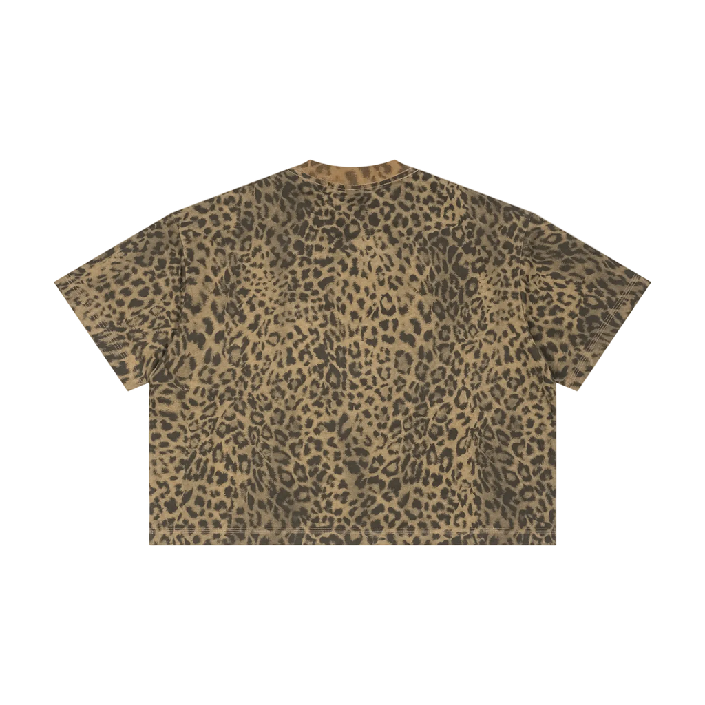 Leopard Boxy Tee