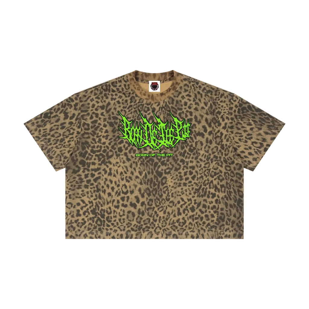 Leopard Boxy Tee