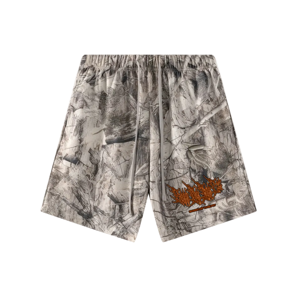 240GSM Men’s Relaxed Fit Camouflage Shorts Branch Camouflage